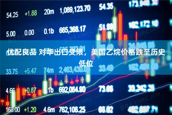 优配良品 对华出口受限，美国乙烷价格跌至历史低位