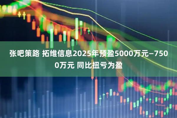 张吧策路 拓维信息2025年预盈5000万元—7500万元 同比扭亏为盈